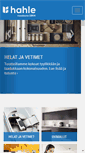Mobile Screenshot of hahle.fi